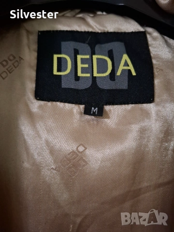 Дамски кожух от естествена кожа с качулка, размер М, снимка 2 - Палта, манта - 53032329