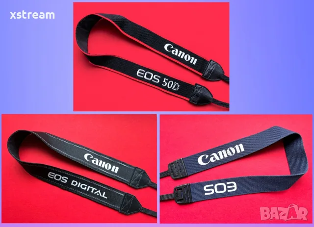 ОРИГИНАЛНИ! Класически Canon EOS/ EOS Digital / 50D Strap - Ремък Страп за камера Canon, Различни