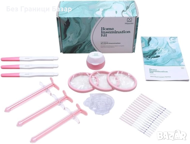 Нов Комплект за домашна инсеминация – 3 опита, апликатори и тестове