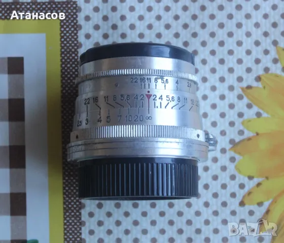 Юпитер 8 обектив Jupiter-8 2/50 резба M39 , снимка 3 - Обективи и филтри - 47688479