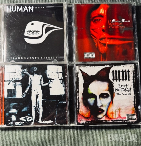 Kraftwerk - Rammstein - Manson - Zombie , снимка 6 - CD дискове - 53286675