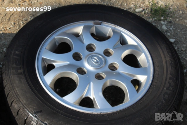 лети джанти с гуми за Хюндай Х1 Hyundai H1 след 2008 6х139.7 6.5J ET56 централен 92.5 гуми 215 70 16, снимка 5 - Гуми и джанти - 53134064