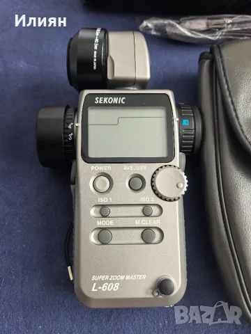Светломер Sekonic, снимка 6 - Чанти, стативи, аксесоари - 56412332