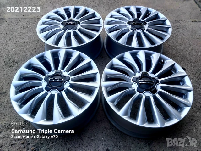 4 броя алуминиеви джанти за Fiat 500X 18, снимка 2 - Гуми и джанти - 50799360