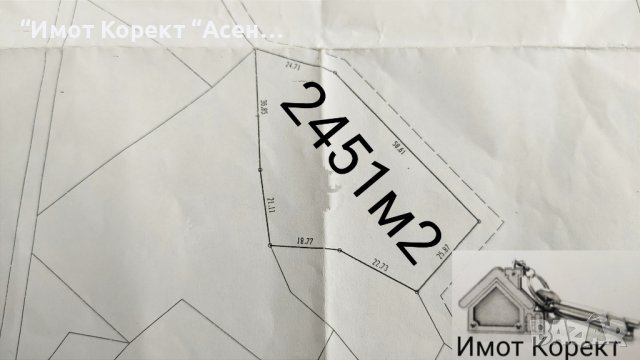 Имот Корект продава Зем.земя 2451кв.м, снимка 1 - Земеделска земя - 40234983