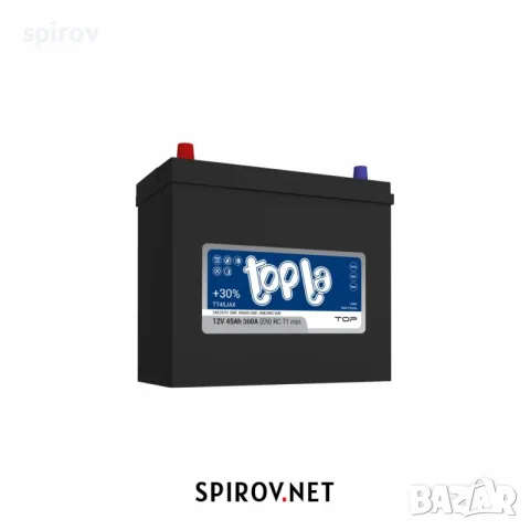 Акумулатор Topla JIS 12V 45Ah 360A /л+/