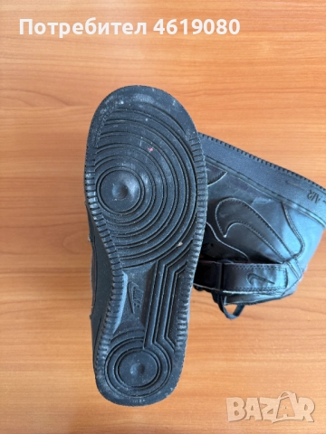 Nike Air Force 1 High – черни, номер 41, снимка 4 - Ежедневни обувки - 52056612