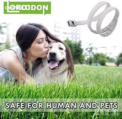 LORDDDON Нашийници за кучета срещу бълхи и кърлежи със щипки , снимка 5 - За кучета - 42013797