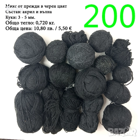 Евтини прежди в малки количества - нови и остатъци , снимка 14 - Други - 52042384
