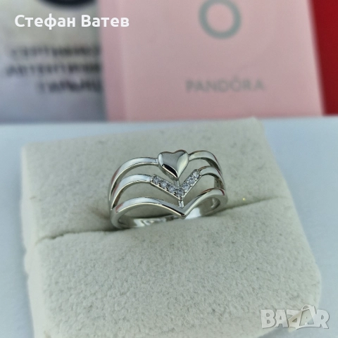 Пръстен „Вълна с кристали“ 💫✨