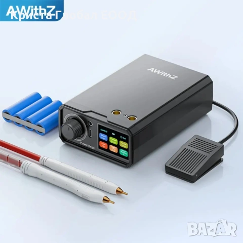 ХИТ: Машина за Точково Заваряване Spot Welder AWithZ UK3 – 10000mAh / 99 Степени, снимка 8 - Други инструменти - 53835891