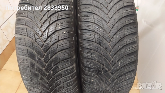 Продавам 2 бр. Зимни гуми Firestone 205/55/16, снимка 4 - Гуми и джанти - 52095511