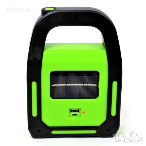 1038 Соларна работна лампа фенер с дръжка презареждаема USB 3 режима на светене, снимка 9 - Соларни лампи - 40886943