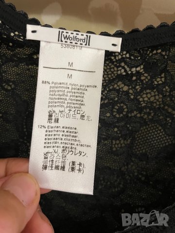 WOLFORD нпва блуза дантела М размер, снимка 4 - Блузи с дълъг ръкав и пуловери - 34061114