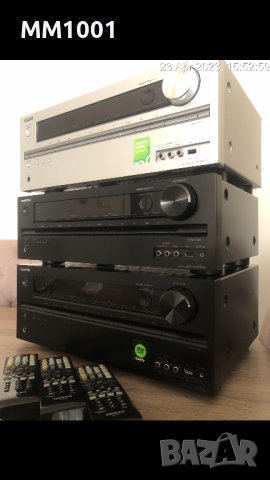 Onkyo -tx-sr608/tx-sr607/ Топ състояние 100% Като нови , снимка 4 - Ресийвъри, усилватели, смесителни пултове - 41097679