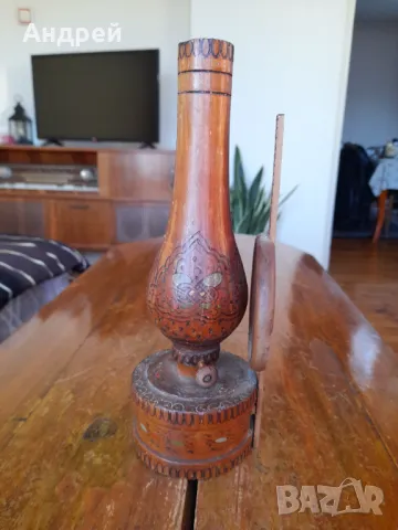 Стара газена лампа сувенир #2, снимка 2 - Други ценни предмети - 47971388