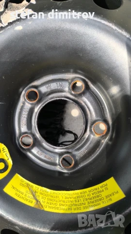Резервна гума за Opel ZAFIRA B R16, 5 x 110 x 65.1 см, снимка 6 - Аксесоари и консумативи - 51293636