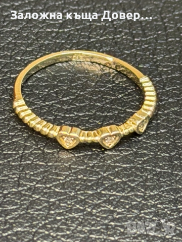 Златен пръстен халка ЧИСТО НОВ Gold halka prasten, снимка 6 - Пръстени - 53624252