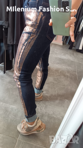 ефектни дамски дънки, снимка 4 - Дънки - 44554913