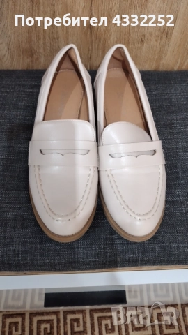 Дамски бежови всекидневни обувки