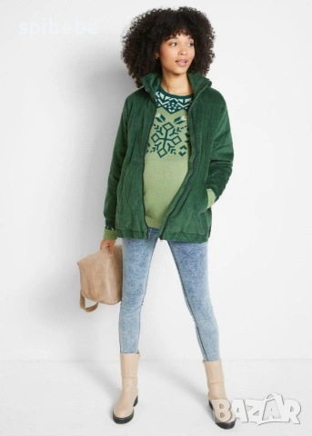 Ново джинсово яке за бременни и бебеносене размер Bonprix M/L 40, снимка 6 - Якета - 53119908