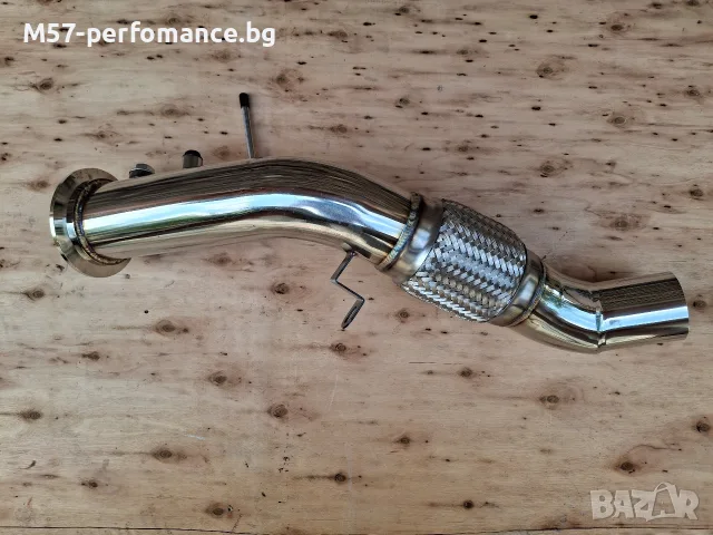 Downpipe Bmw M57 286 Даунпайп М57 286кс, снимка 2 - Части - 55946438