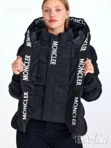 Moncler Черно Дамско Яке 