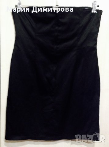 Малка черна рокля с дантелени орнаменти, снимка 6 - Рокли - 38856658