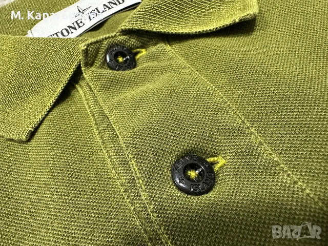 Оригинална тениска Stone Island, снимка 4 - Тениски - 56185585