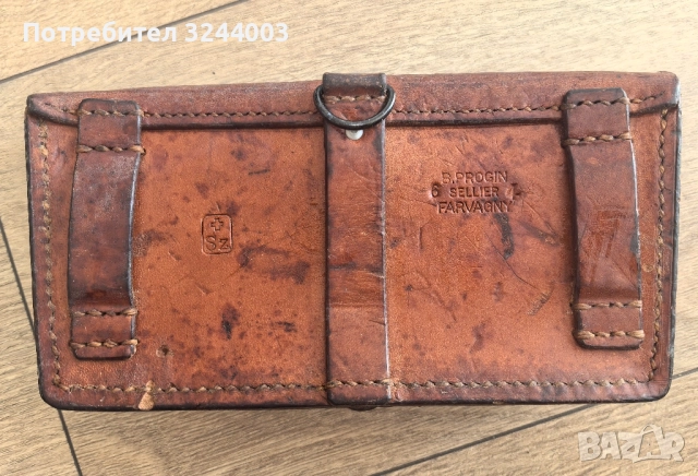 стара паласка за патрони , снимка 2 - Други ценни предмети - 51431048