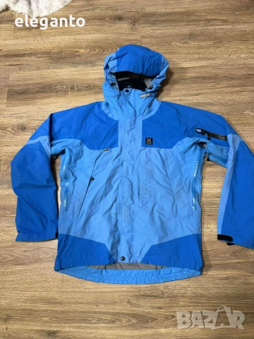 Висок клас мъжко яке HAGLOFS GoreTex PRO Shell 20.000мм  Alpine Snow Jacket , L размер, снимка 3 - Якета - 52755121