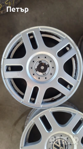 ОРИГИНАЛНИ ДЖАНТИ ЗА ФОЛСВАГЕН 5Х100Х57.1-16 ЦОЛА, снимка 4 - Гуми и джанти - 53097250