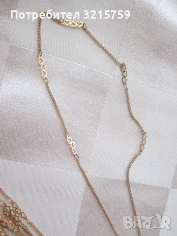 Нови дамски синджири , колиета- 24К позлата-8бр., снимка 3 - Колиета, медальони, синджири - 49828328