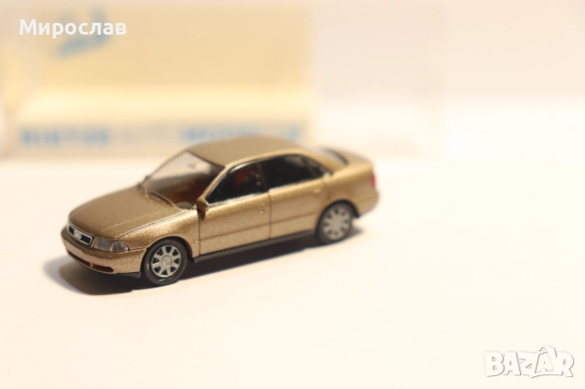 RIETZE H0 1/87 AUDI A4 МОДЕЛ КОЛИЧКА ИГРАЧКА, снимка 7 - Колекции - 51736206