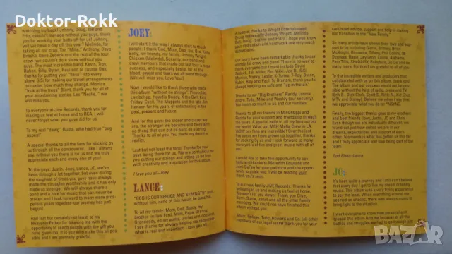 NSYNC - No Strings Attached - 2000 CD, снимка 4 - CD дискове - 49694484