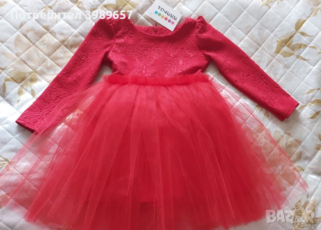 Офицална детска рокличка, снимка 2 - Детски рокли и поли - 44259558