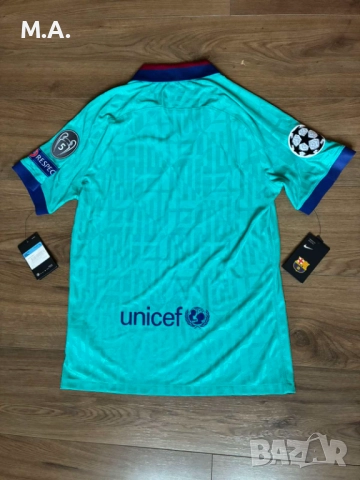 Оригинален екип на Барселона 2019-2020 Аутентик Размер M, снимка 2 - Футбол - 52379643