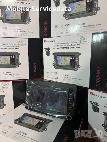 МУЛТИМЕДИЯ ЗА VAG | CAR PLAY |Android 14.0 | 4GB RAM | 32GB ROM | Задна камера, снимка 2 - Аудиосистеми - 53733364