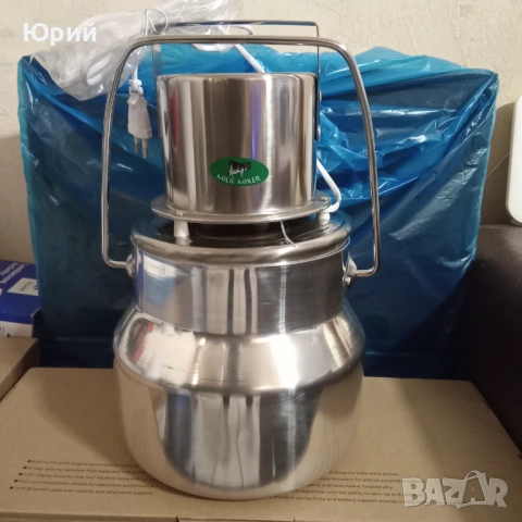 Маслобойна, млекобиячка 5 литра, снимка 3 - Съдове за готвене - 53636670