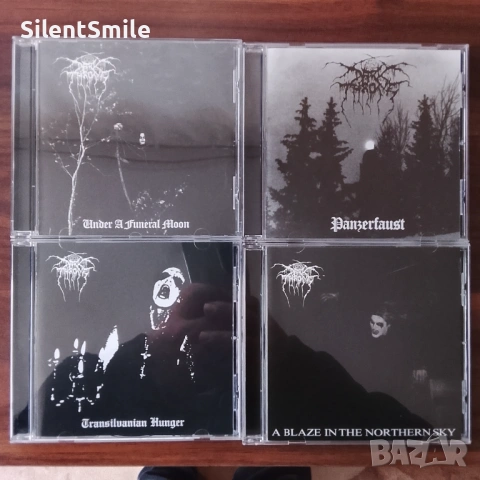 Darkthrone албуми Peaceville оригинални