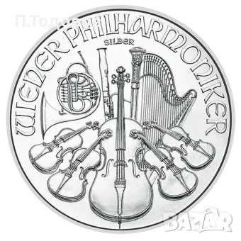 Промо!!! Сребро 1 oz Виенска филхармония 2026