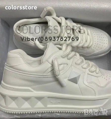 Бели кецове Valentino/BR29, снимка 3 - Кецове - 49758249