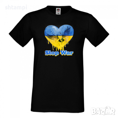 Мъжка тениска STOP WAR,спрете войната,, снимка 1 - Тениски - 36124903