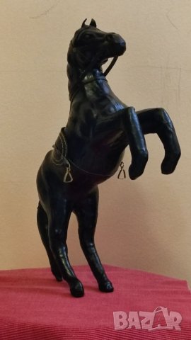 Статуетка, фигурка Кон, Папие маше. , снимка 4 - Колекции - 41398479