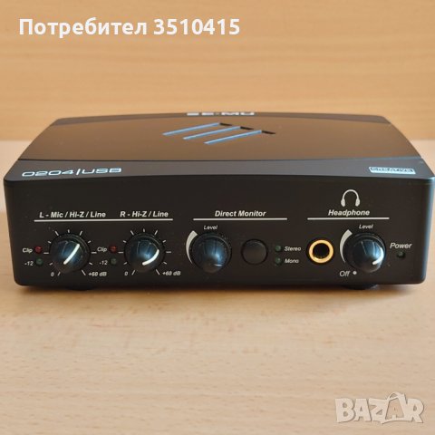 Аудио интерфейс CREATIVE, E-MU 0204 USB, снимка 1
