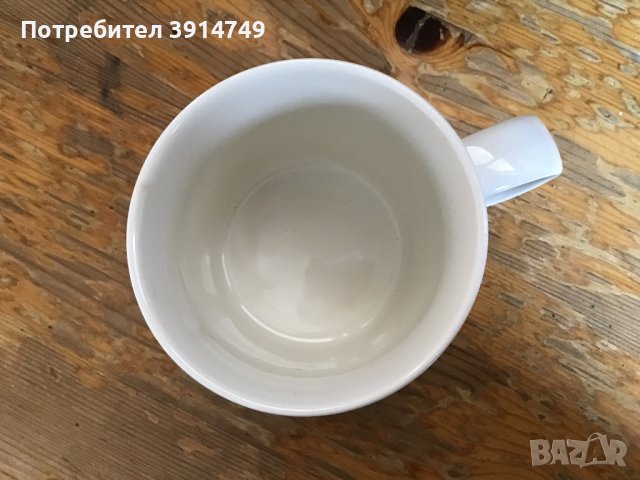 Чаша керамична с артизански принт на Бухал / Сова, 320 мл, НОВА, снимка 3 - Чаши - 44495692
