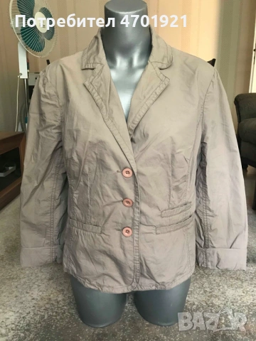 Бежово пролетно яке, снимка 5 - Якета - 53136637