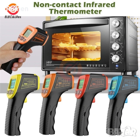 Безконтактен инфрачервен термометър , снимка 5 - Друга електроника - 53434146