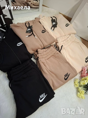 Ватирани дамски комплекти Nike - три цвята - 29 €, снимка 6 - Спортни екипи - 53027205