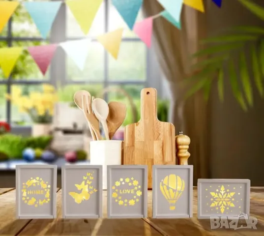 Молд к-т основа+8 различни капаци за кутии , снимка 5 - Форми - 49469689